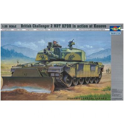 Trumpeter - British Challenger 2 MBT KFOR Kosovo - 1:35 - 435 Teile