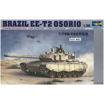 Trumpeter - Brasilianischer Kampfpanzer EE-T2 Osorio - 1:35