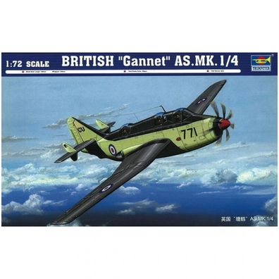 Trumpeter - British Gannet AS. MK.1/4 - 1:72 - 100 Teile