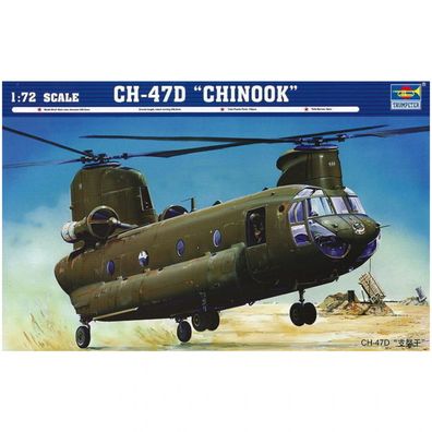 Trumpeter - CH 47D Chinook - 1:72 - 118 Teile