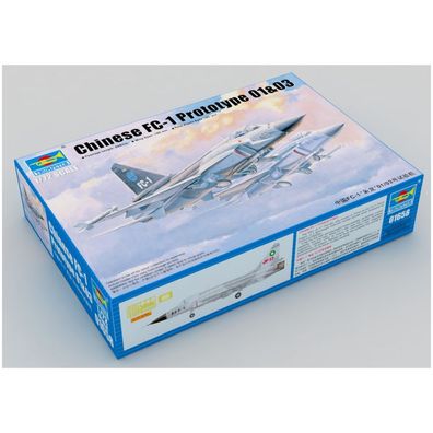 Trumpeter - Chinese FC-1 Prototype 01/03 - 1:72 - 120 Teile
