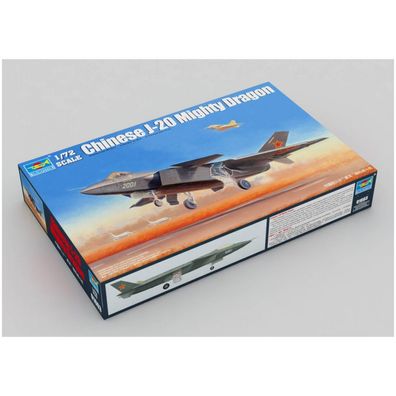 Trumpeter - Chinese J-20 Mighty Dragon - 1:72 - 110 Teile