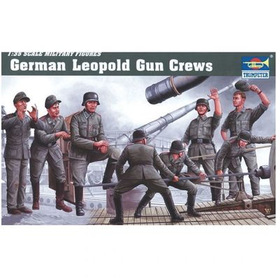 Trumpeter - Deutsche Artillerie Besatzung für Leopold - Figuren - 1:35