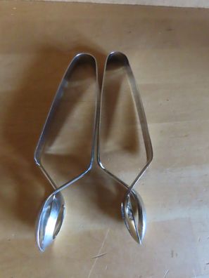 Schneckenzange Metall ca. 15,5 cm lang WMF 2St