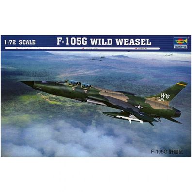 Trumpeter - F-105G Wild Weasel - 1:72 - 144 Teile