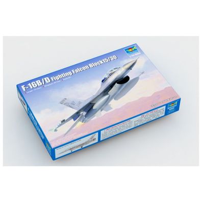 Trumpeter - F-16B/D Fighting Falcon Block 15/30/32 - 1:144 - 30 Teile