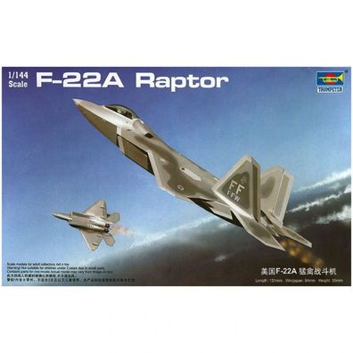 Trumpeter - F-22A Raptor - 1:144 - 67 Teile