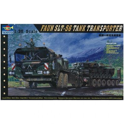 Trumpeter - FAUN Elefant SLT-56 Panzer-Transporter - 1:35 - 804 Teile