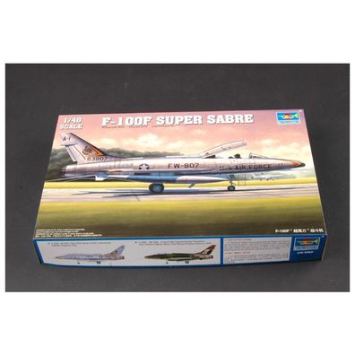 Trumpeter - F-100F Super Sabre - 1:48 - 173 Teile