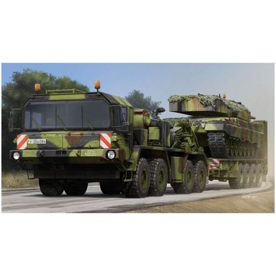 Trumpeter - FAUN SLT 50-3 Elefant with SaAnh.52t - 1:35 - 600 Teile
