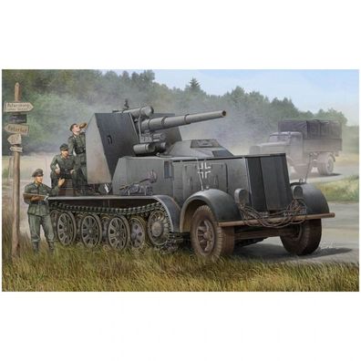 Trumpeter - German 8.8cm Flak 18 Selbstfahrlafette - 1:35 - 780 Teile