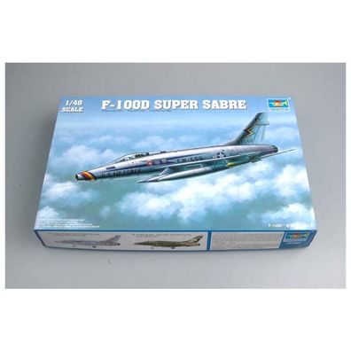 Trumpeter - F-100D Super Sabre - 1:48 - 168 Teile