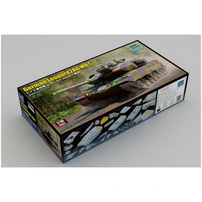 Trumpeter - German Leopard 2A6 MBT - 1:16 - 1300 Teile
