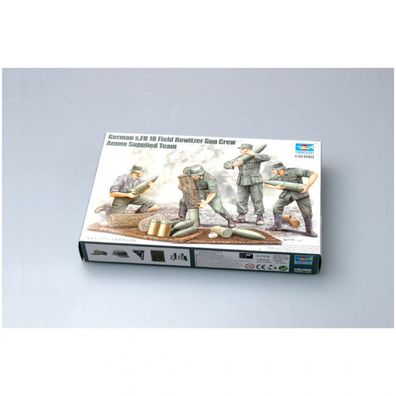 Trumpeter - German s. FH 18 Ammo Supply Team - 1:35 - 188 Teile