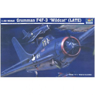 Trumpeter - Grumman F4F-3 Wildcat (Late) - 1:32 - 267 Teile