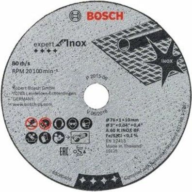 Bosch Bosch 5x Trennscheibe Expert for Inox 76x1x10 mm - 2608601520
