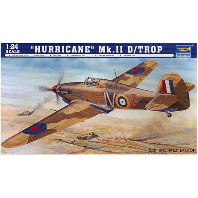 Trumpeter - Hawker Hurricane Mk. IID Trop - 1:24 - 223 Teile