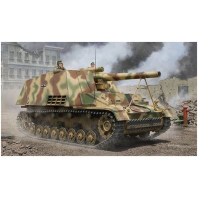 Trumpeter - German Sd. Kfz.165 Hummel (Late Production) - 1:16 - 1400 Teile