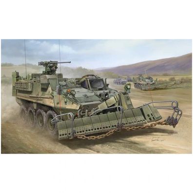 Trumpeter - M1132 Stryker Engineer Squad Vehicle with SMP-Surface Mine Plow - 1:35