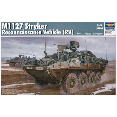 Trumpeter - M1127 Stryker Reconnaissance Vehicle (RV) - 1:35 - 440 Teile
