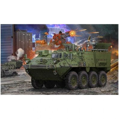 Trumpeter - M1129 Stryker Mortar Carrier Vehicle MC-A - 1:35 - 820 Teile