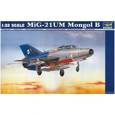 Trumpeter - MiG-21UM Mongol B - 1:32