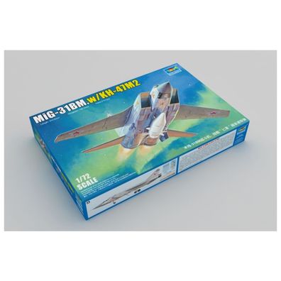 Trumpeter - MiG-31BM mit Kh-47M2 - 1:72 - 210 Teile