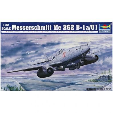 Trumpeter - Messerschmitt Me 262 B-1a/U1 - 1:32 - 415 Teile