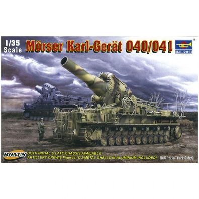 Trumpeter - Mörser KARL-Gerät 040/041 - 1:35 - 1424 Teile