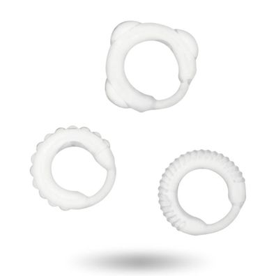 Addicted TOYS C-RING SET CLEAR