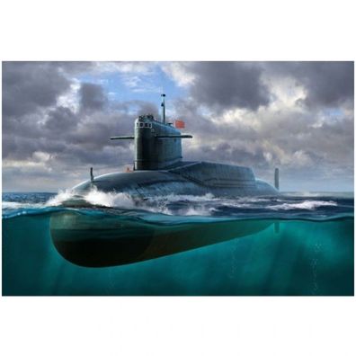 Trumpeter - PLAN Type 092 Xia Class SSBN - 1:144 - 40 Teile