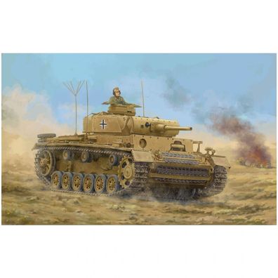 Trumpeter - Pz. Bef. Wg. Fahrgestell Pz. Kpfw. III Ausf.J - 1:16 - 1700 Teile