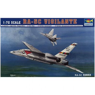 Trumpeter - RA-5C Vigilante - 1:72 - 137 Teile