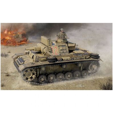 Trumpeter - Pz. Kpfw. III Ausf.N - Tunisia - 1:16 - 1700 Teile