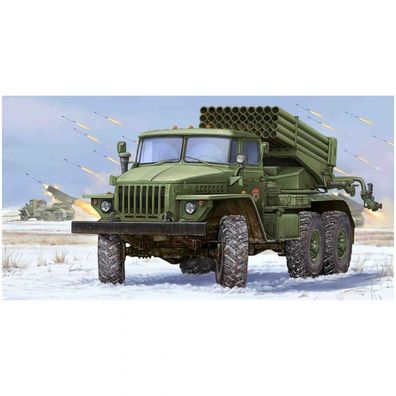 Trumpeter - Russian BM-21 Grad Multiple Rocket Launcher - 1:35 - 370 Teile