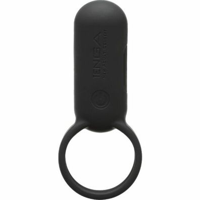 SVR Wiederaufladbarer vibrierender Penisring für Paare 7 Vibrationsmodi, Schwarz