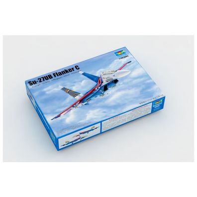 Trumpeter - Russian Su-27UB Flanker C - 1:144 - 60 Teile