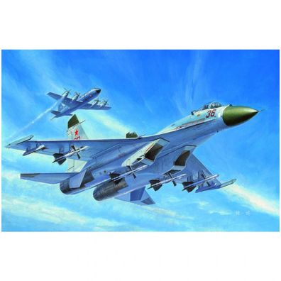 Trumpeter - Russian Su-27 Early type Fighter - 1:72 - 110 Teile