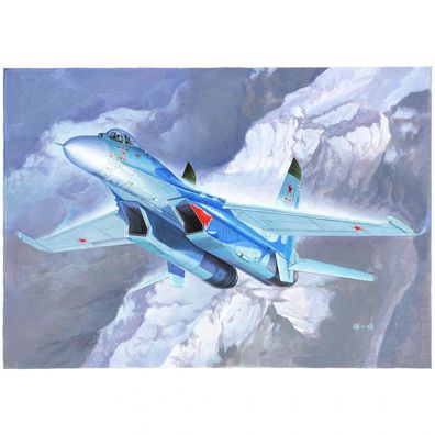 Trumpeter - Russian Su-27 Flanker B Fighter - 1:72 - 110 Teile