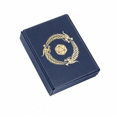 Dragon Shield - Dice Companion - Midnight Blue