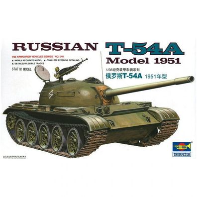 Trumpeter - Russischer Panzer T-54A Modell 1951 - 1:35