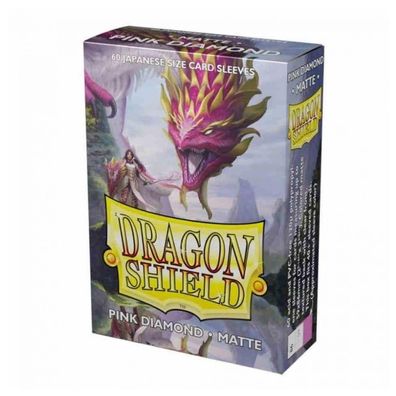 Dragon Shield - Japanese Matte - Pink Diamond(60)