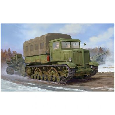 Trumpeter - Russian Voroshilovets Tractor - 1:35 - 383 Teile