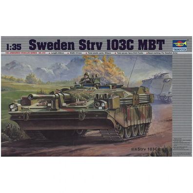 Trumpeter - Schwedischer Kampfpanzer Strv 103C - 1:35