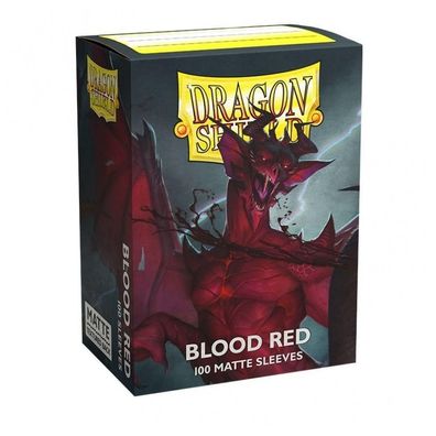 Dragon Shield - Matte - Blood Red(100)