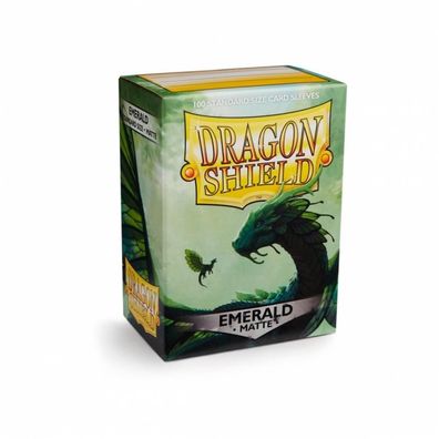 Dragon Shield - Matte - Emerald (100)