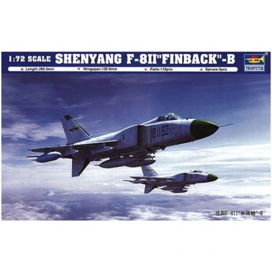 Trumpeter - Shenyang F-8? Finback-B - 1:72 - 118 Teile