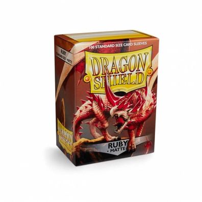 Dragon Shield - Matte - Ruby (100)