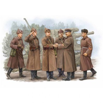 Trumpeter - Soviet Artillery Commander Inspection - 1:35 - 50 Teile