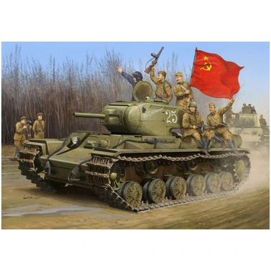 Trumpeter - Soviet KV-1S Heavy Tank - 1:35 - 440 Teile